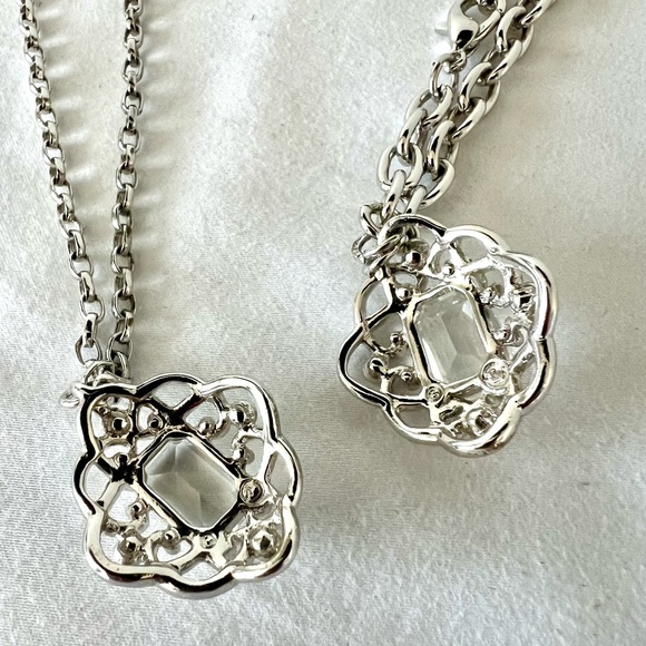 SWAROVSKI vintage necklace and bracelet set in silver❤️ - Picture 6 of 8